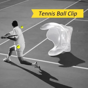 1pcs Transparent Tennis Ball Clip Plastic Tennis Training Ball Holder