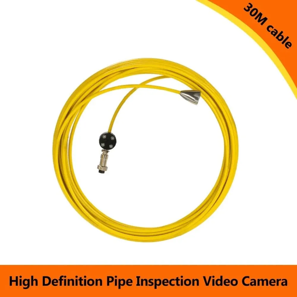 20M/30M Replacement Cable for 23mm Pipe Inspection Camera Underwater Camera For Fishing Tackle Pesca Carp