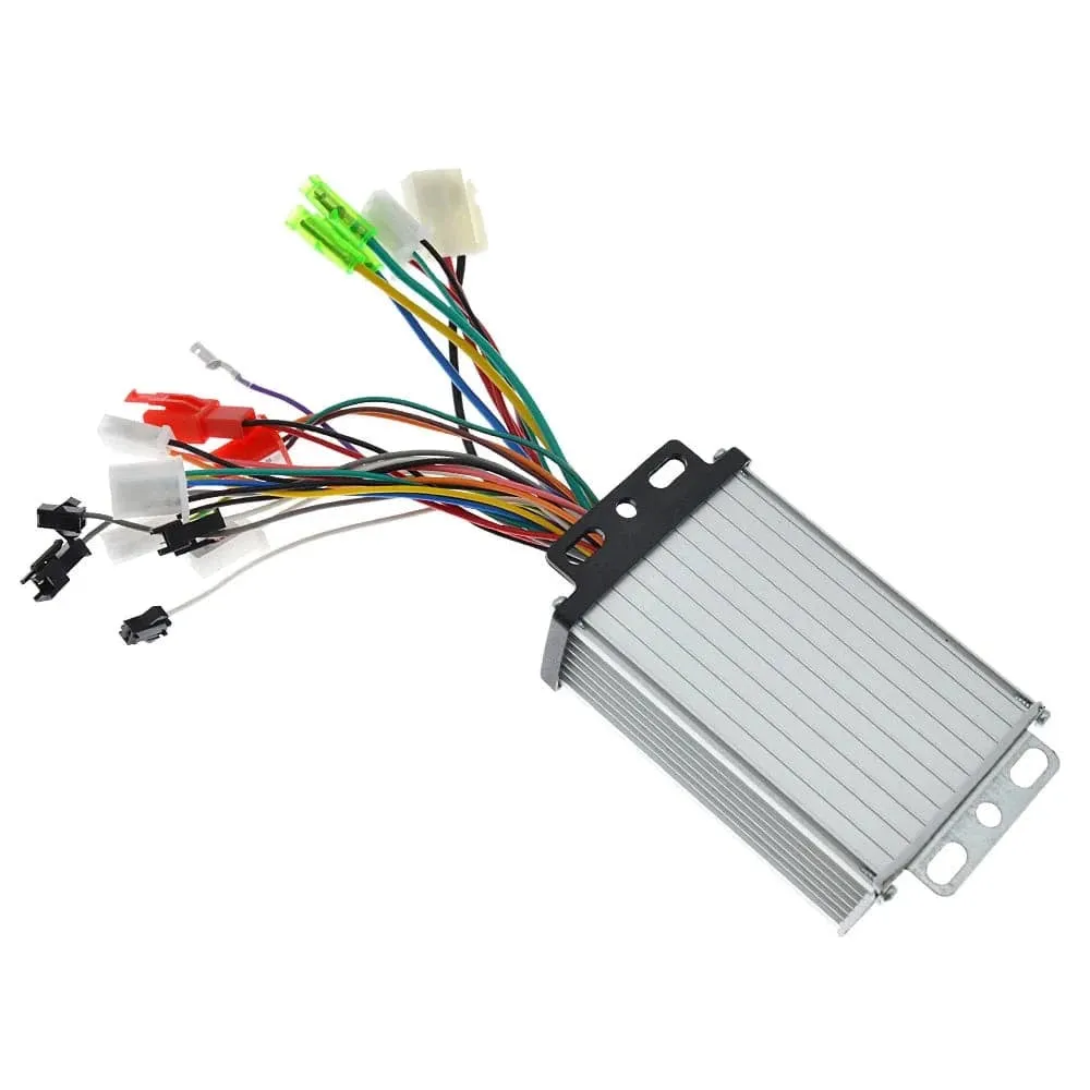 350W 36/48V Universial Brushless Controller Aluminum Alloy Shell for Light Weight for Electric Bicycle Electric Scooter