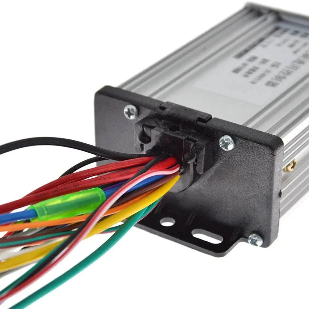 350W 36/48V Universial Brushless Controller Aluminum Alloy Shell for Light Weight for Electric Bicycle Electric Scooter