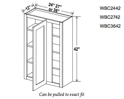 42" High Blind Wall Cabinet - Ultimate