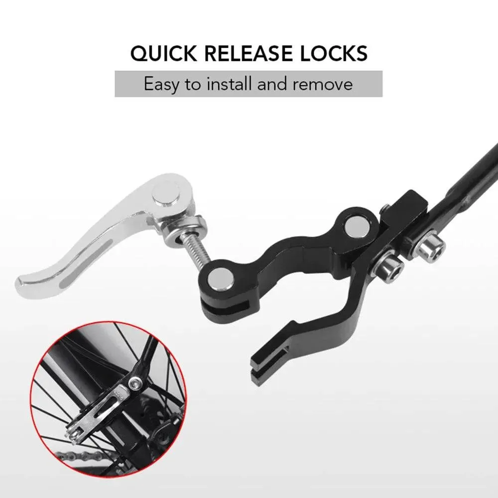 Adjustable Bicycle Luggage Carrier Bike Rack Aluminum Cargo Rear Rack Shelf Cycling Seatpost Bag Holder Stand MTB Install Tools
