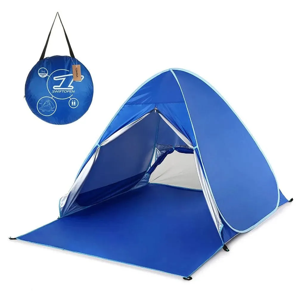 Anti UV Beach Tent Outdoor Automatic Instant Pop up Tent Portable Camping Tent Travel Fishing Hiking Picnic Shelter