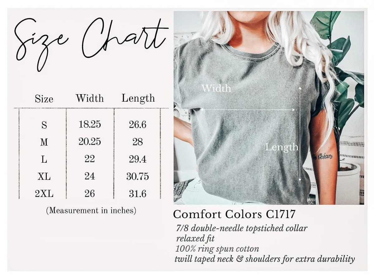 Beach Bum Pink Comfort Color Wholesale Tee - Rapid Shipping