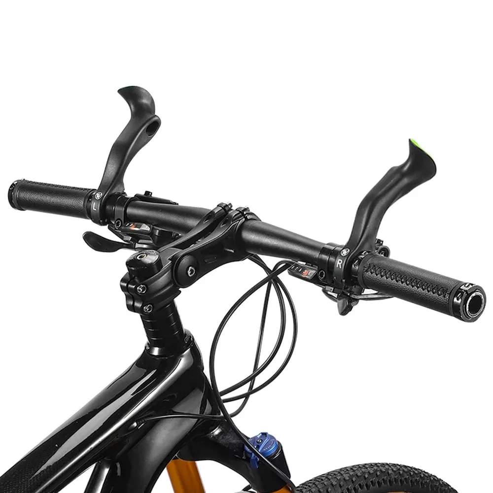 Bicycle Bar Ends Ergonomic Anti-slip MTB Mountain Bike Handlebar Ends Upgrade Style for 21.8-22.8mm Handlebars