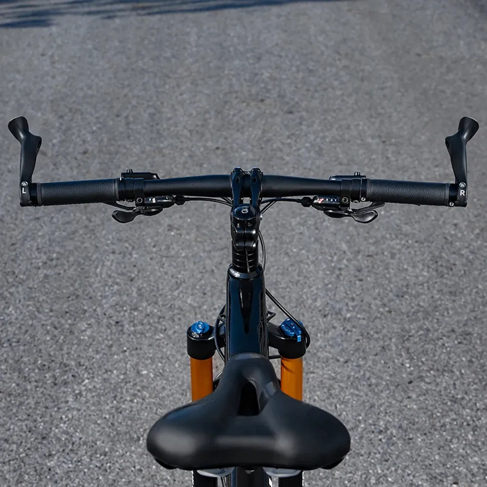 Bicycle Bar Ends Ergonomic Anti-slip MTB Mountain Bike Handlebar Ends Upgrade Style for 21.8-22.8mm Handlebars