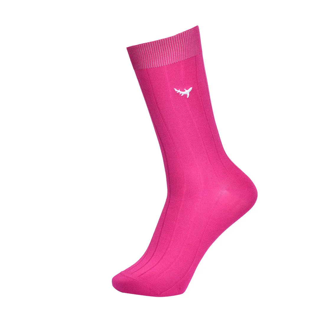 Blush Comfort-Crew Socks Bamboo Socks