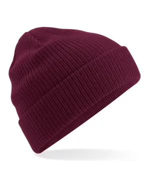 Burgundy - Organic cotton beanie