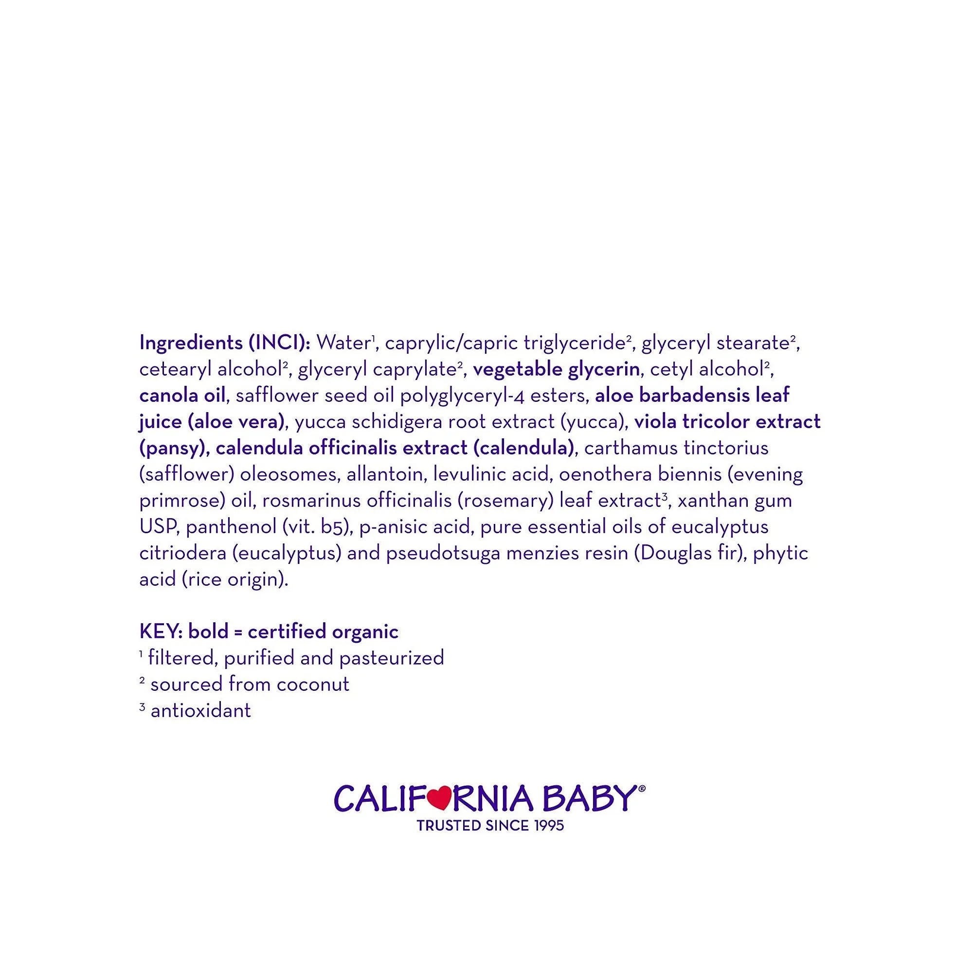 California Baby EUCALYPTUS EASE™ EVERYDAY LOTION