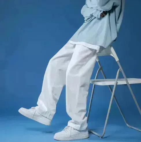 City Groove Loose-Fit Denim Trousers