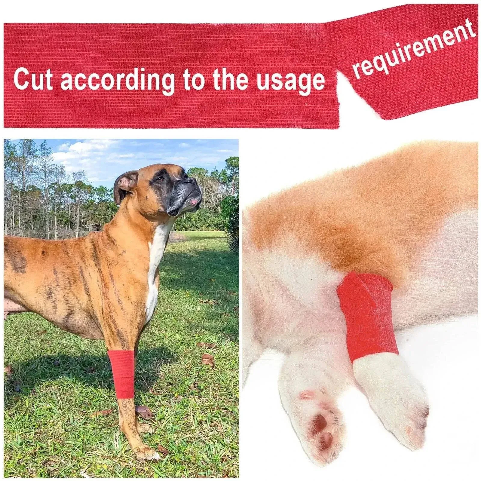Colorful Athletic Wrap Tape Self Adhesive Elastic Bandage Elastoplast Sports Protector Knee Finger Ankle Palm Shoulder