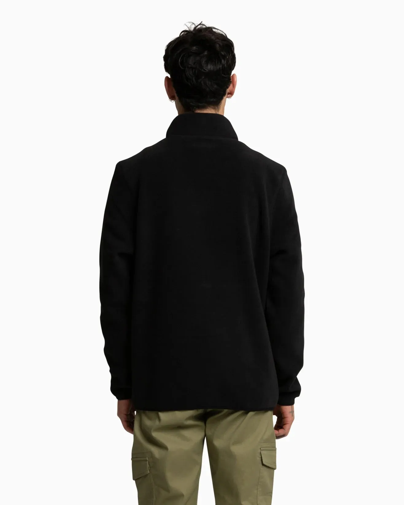 Explore Hurley Mens 200 Polartec Crew - Black