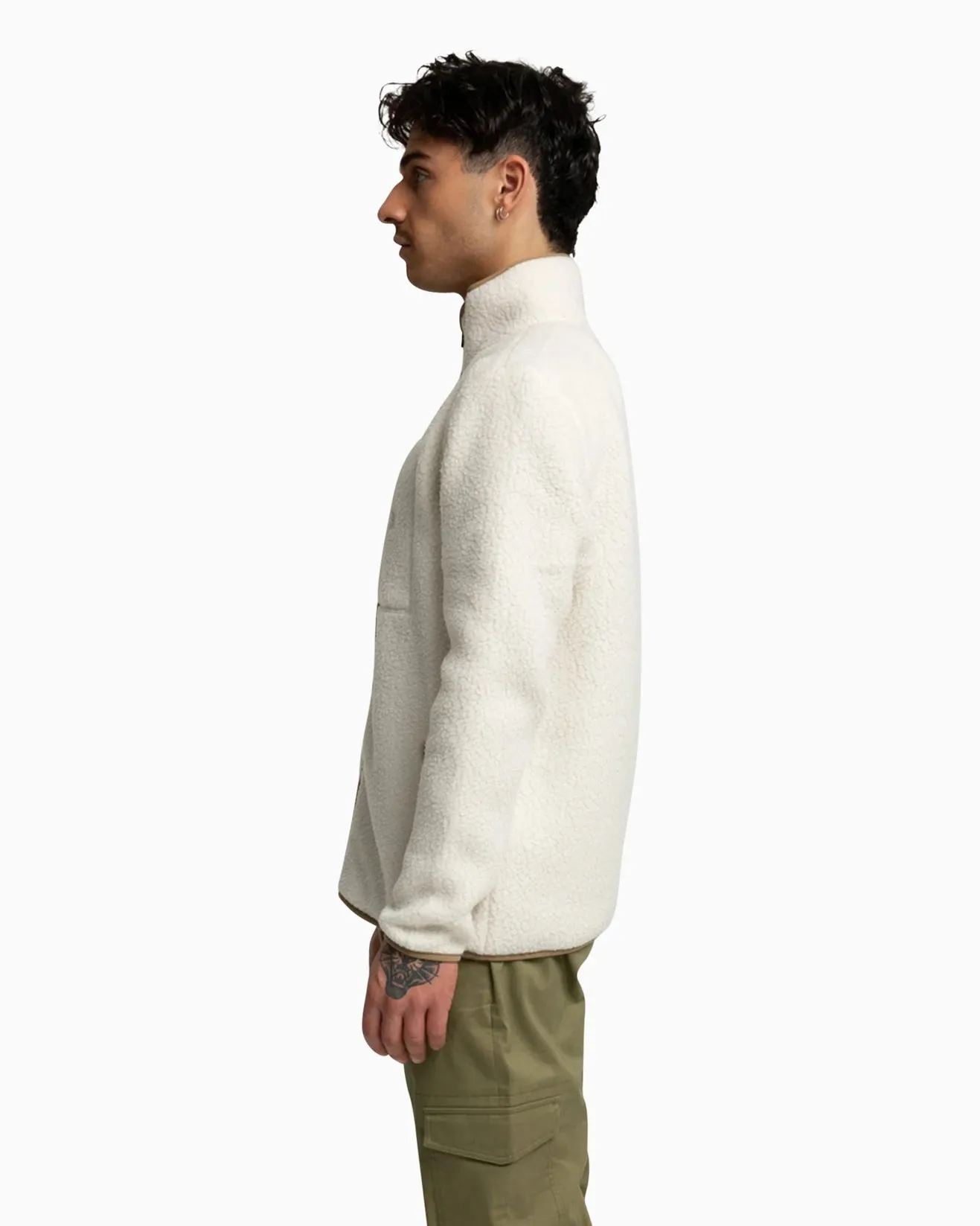 Explore Hurley Mens Thermal Polartec Fleece - Birch