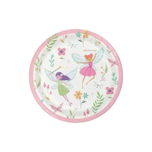 Fairy Forest - Dessert Paper Party Plates (x8)