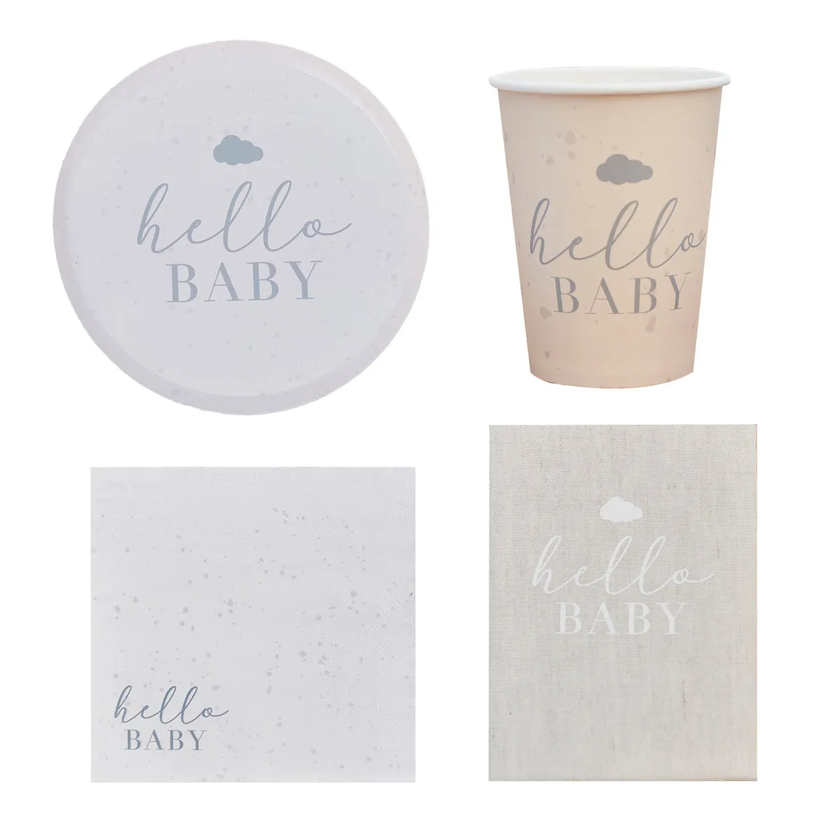 Ginger Ray Hello Baby Essentials - 33 Pc - SAVE 5%