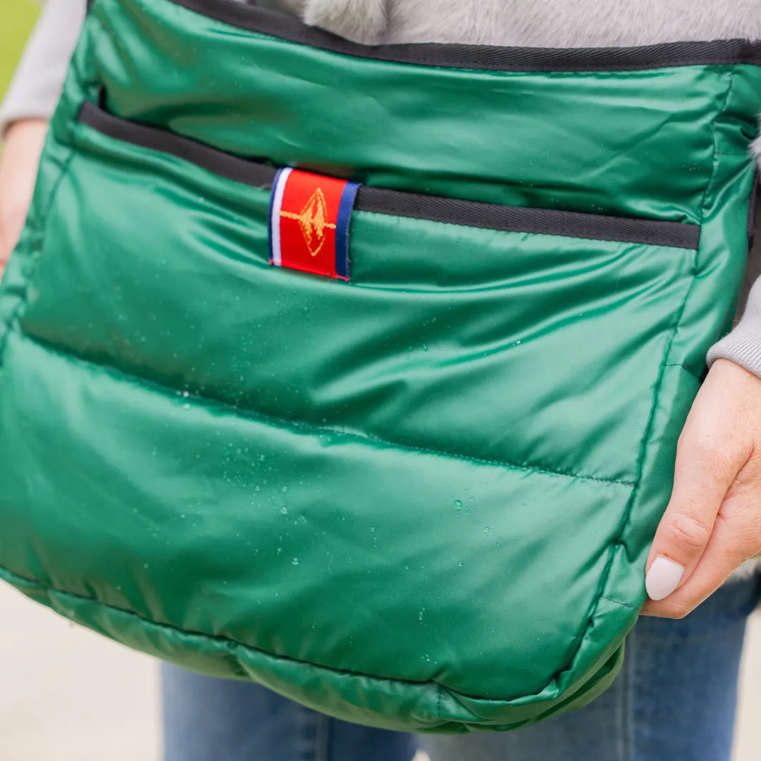 Green Puffer Bag