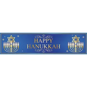 Happy Hanukkah Banner - 1.2m