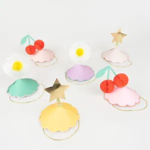 Happy Icons Party Hats, 6 Count