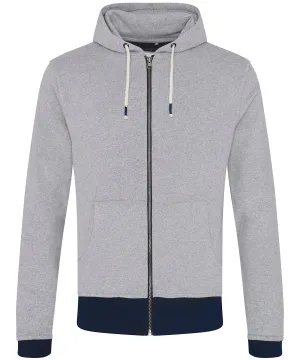 Heather Grey/Navy - Okavango regen zoodie