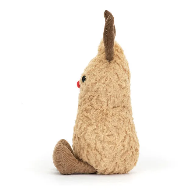 Jellycat Amuseable peanut reindeer