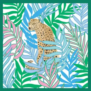 LEOPARD JUNGLE PAPER COCKTAIL NAPKIN