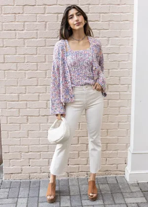 Lucy Paris Kiki Marled Knit Tank -***FINAL SALE***