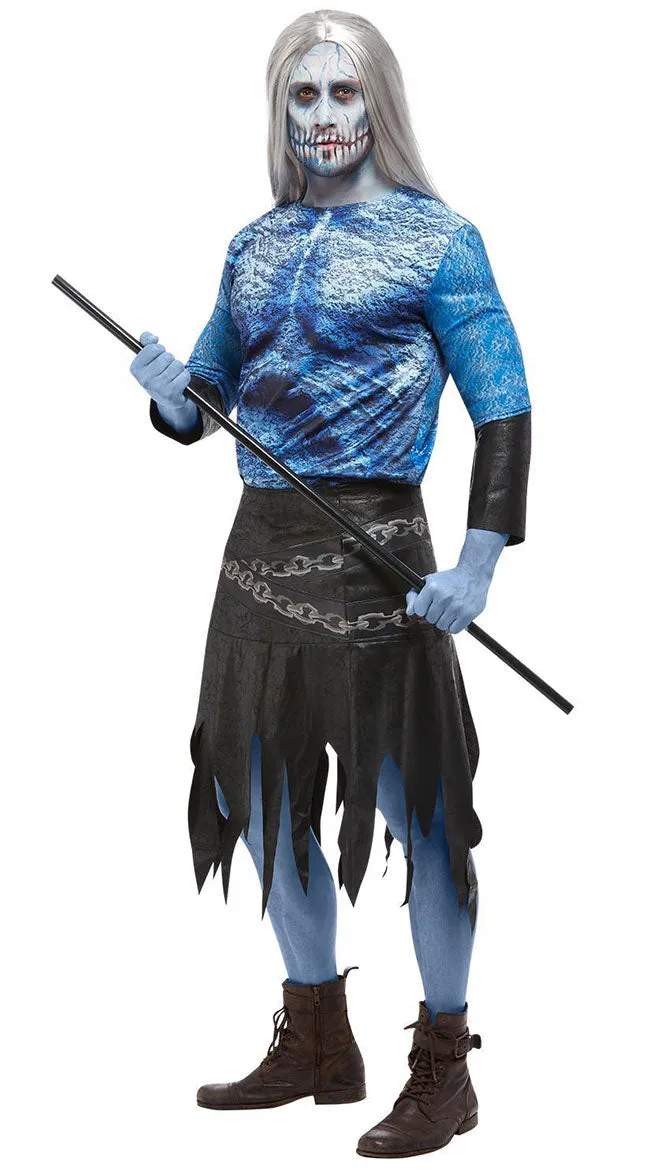 Men's Winter Warrior Zombie Costume