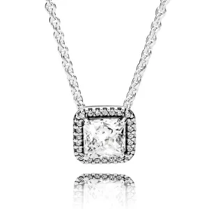 Pandora Timeless Elegance Clear CZ Necklace