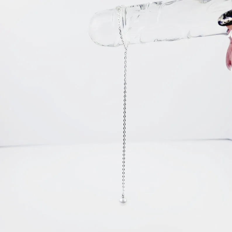 Pearl Penis Chain, Penis Noose with Pearl