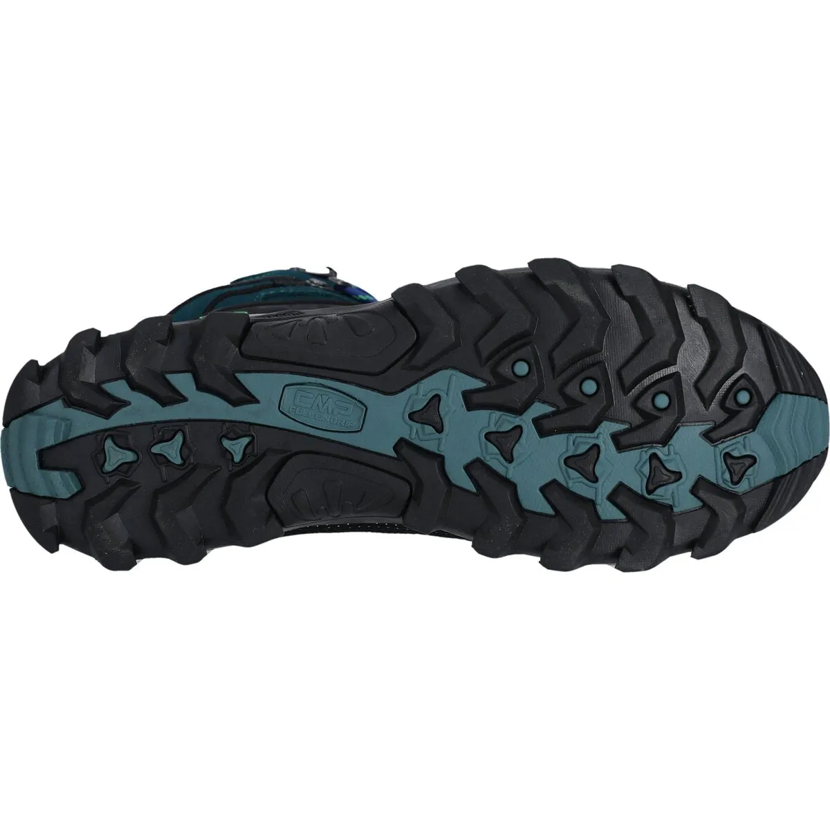 Rigel Mid M WP Adult Boot - Petrol-Verde Fluo