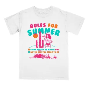 Rules For Summer Comfort Colors Tee