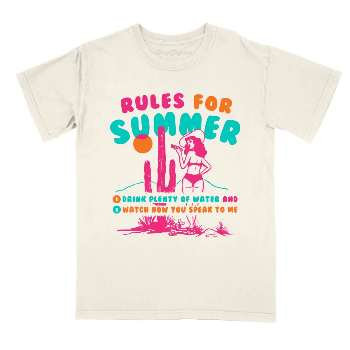 Rules For Summer Comfort Colors Tee