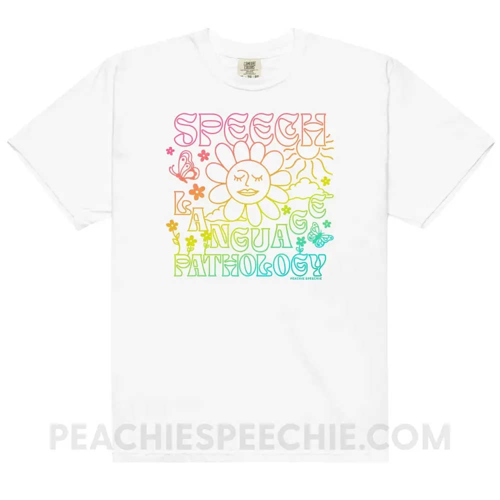 Speech Language Pathology Summer Comfort Colors Tee