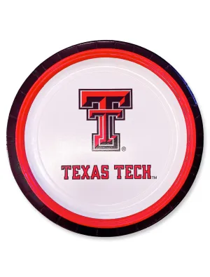 Texas Tech 7' Round Plates