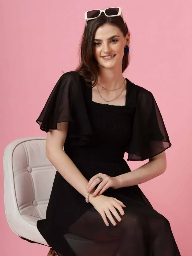 Timeless Elegance Black Dress