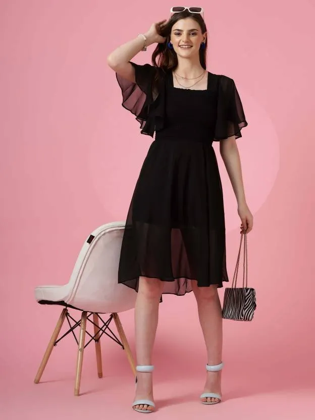 Timeless Elegance Black Dress
