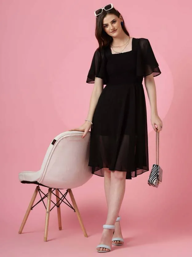 Timeless Elegance Black Dress