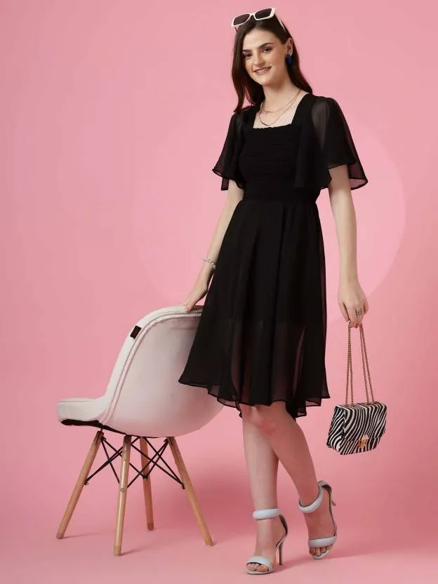 Timeless Elegance Black Dress