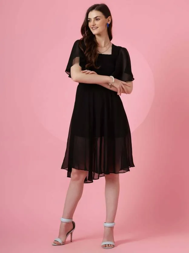Timeless Elegance Black Dress
