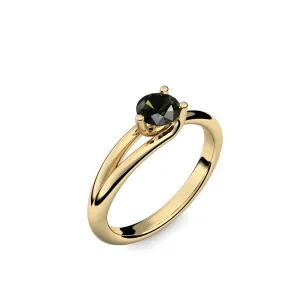 Timeless Elegance - Gelbgold vergoldet - Turmalin