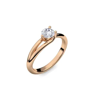 Timeless Elegance - Rosegold 585 - Brillant