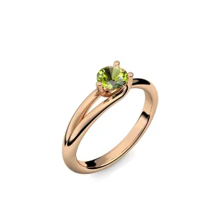 Timeless Elegance - Rosegold 750 - Peridot