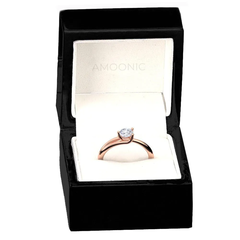 Timeless Elegance - Rotgold vergoldet - Brillant