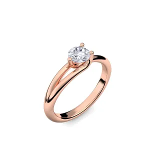 Timeless Elegance - Rotgold vergoldet - Brillant