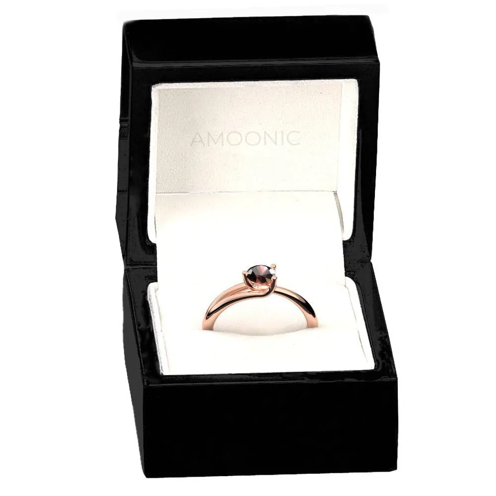 Timeless Elegance - Rotgold vergoldet - Granat