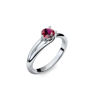 Timeless Elegance - Silber 925 - Rubin