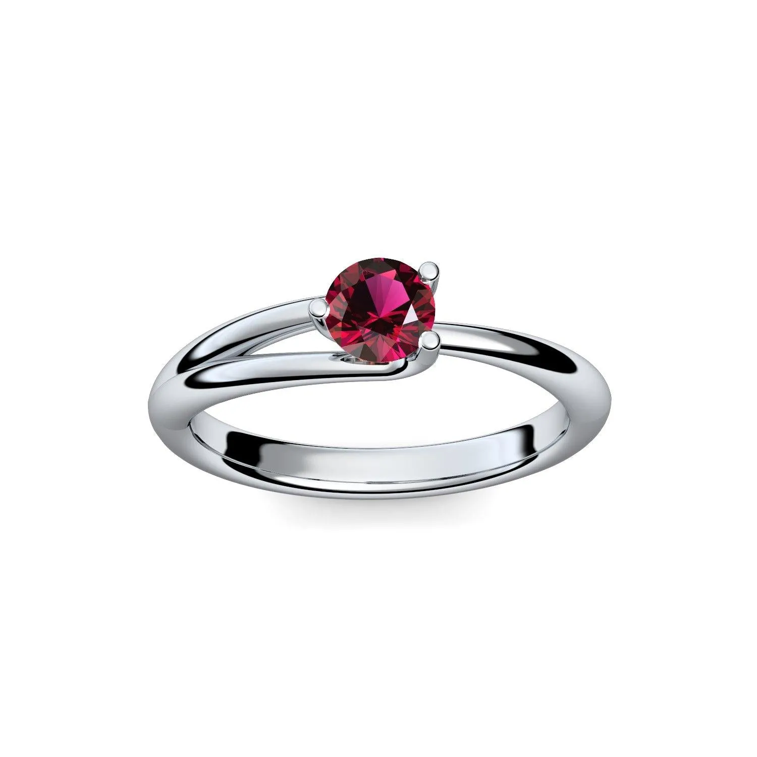 Timeless Elegance - Silber 925 - Rubin