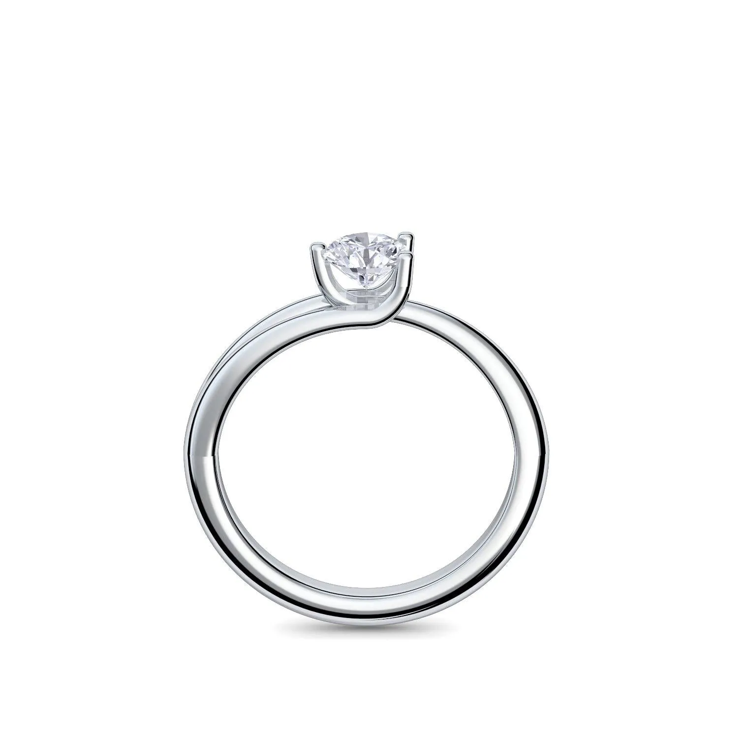 Timeless Elegance - Weißgold 585 - Brillant