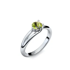Timeless Elegance - Weißgold 585 - Peridot