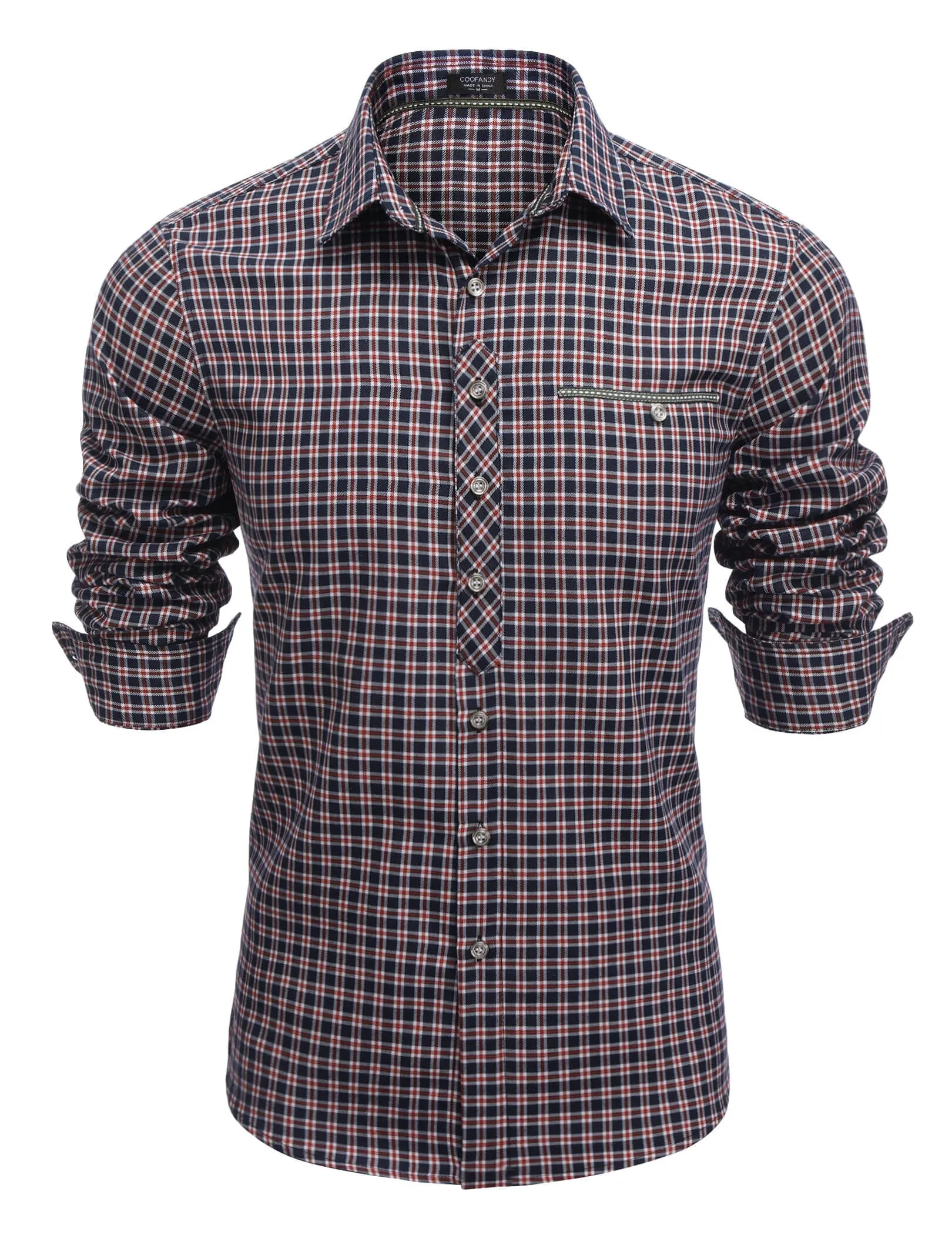 Urban Casual Plaid Shirt